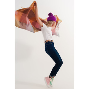 Jeans skinny stretch en bleu délavé moyen - Product Image 4