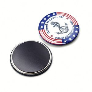 High Quality Round Tin Plate Custom Printing Promotional Gift Metal Souvenir <b>Fridge</b> Magnet - Product Image 6