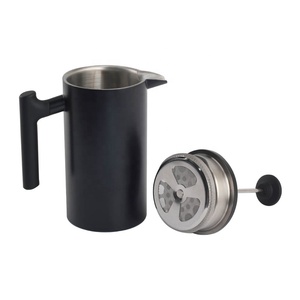 Double-Wall Food Grade Stainless Steel (SS304) Extra Screens French Press Coffee <b>Maker</b> - Product Image 3