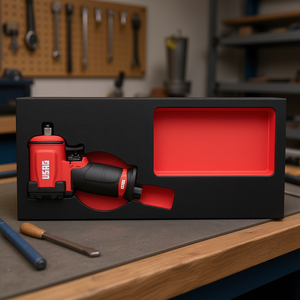 519 M 942PC3 <b>Tool</b> Storage Case Red Black Interior - Product Image 3