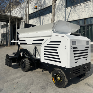 Pavoir à asphalte et béton à roues compactes, prix usine professionnel, modèle autoporté, machines de pavage automatiques - Product Image 4