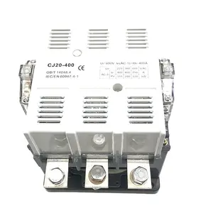 एसी contactor CJ20-400A 400a 3P 220V50/60HZ 3NO + 3NC चांदी बिंदु है एक शेयर थोक मूल्य