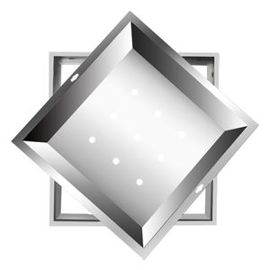 Modern 304 Stainless Steel Lawn <b>Manhole</b> <b>Cover</b> <b>Round</b>/Circular Square Sewer Greening Planting Invisible Sunken Straw Basin - Product Image 1