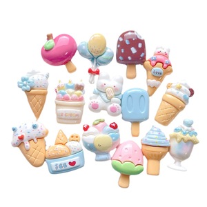 Accesorios de resina de dibujos animados con diseño de postres y comida para manualidades DIY, pegamento en crema, para fundas de teléfono móvil, accesorios para el cabello, accesorios para vasos de agua y hebillas para zapatos - Product Image 5