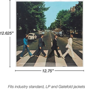 12.75 "एक्स 12.5" स्पष्ट प्लास्टिक सुरक्षात्मक lp संग्रह बाहरी आस्तीन विनाइल रिकॉर्ड आस्तीन एल्बम कवर - Product Image 6