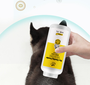Polvere Detergente Secca per Animali Domestici: Deodorante e Antiprurito, Ecologica per Cani, Gatti e Conigli – Shampoo e Bagnodoccia in Polvere per Pulizia a Secco - Product Image 1