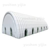 Grand chapiteau de dôme d'air de tente gonflable de luxe adaptée aux besoins du client d'événement Structure robuste de cadre de jambe pour l'événement extérieur de marquage à chaud