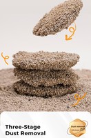 Litière pour chat en bentonite de sodium 100 % naturelle supérieure, agglomération instantanée, forte absorption, sans poussière, anti-odeurs, litière améliorée