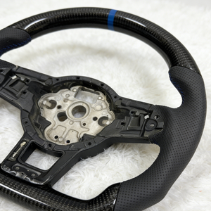 <span class=keywords><strong>Volante</strong></span> Deportivo de Fibra de Carbono Personalizado para Volkswagen <span class=keywords><strong>Golf</strong></span> 6 <span class=keywords><strong>Golf</strong></span> 7 7.5 GTI GTD GTE R 2013-2020 Polo GTI Passat CC R-Line - Product Image 3