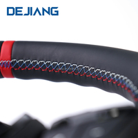 Volant de voiture en cuir M-Sport à fond plat pour BMW X1 X2 X3 X4 F30 F10 F21 F22 F15 F16 F45 E70 E90 E84 E71 E92 PROMOTION EXCEPTIONNELLE