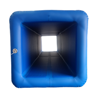 Fitness Gym Drop Stitch Dance Gym Training Tumble Track Air Tunnel utilisé comme balançoire, tunnel, toboggan, table de coffre-fort et plate-forme
