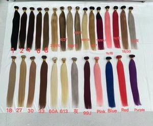 Extensions de cheveux humains colorés de qualité supérieure 2026, grand stock, double trame, couleur rose gingembre blond - Product Image 6