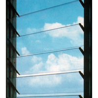 Fenêtres à persiennes verticales réglables en aluminium AMJ pour usage domestique – Design et prix attractifs