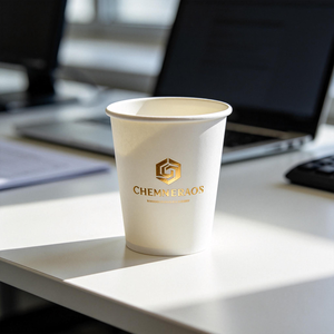 <b>Disposable</b> Biodegradable Personalization 8oz 10oz 12oz 16oz 20oz Single Wall Paper Coffee <b>Cups</b> With Logo For Office Meeting - Product Image 4