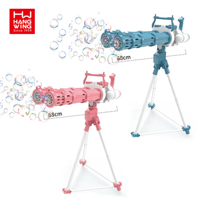 Machine à bulles de tir en plein air d'été, jouets pour enfants, entièrement automatique <span class=keywords><strong>sur</strong></span> le support d'<span class=keywords><strong>eau</strong></span>, double canon Gatling bubble gun - Product Image 1