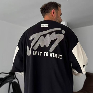 <span class=keywords><strong>Maglietta</strong></span> da calcio personalizzata a manica lunga <span class=keywords><strong>con</strong></span> <span class=keywords><strong>nome</strong></span> e Logo stampato DTG in maglia stile Casual prodotto da DTG stampato - Product Image 6