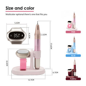 35000 tr/min moteur de brosse en carbone haute vitesse Smartwatch stylo de forage pour ongles <span class=keywords><strong>lime</strong></span> à ongles électrique rechargeable avec écran Lcd pour manucure - Product Image 3