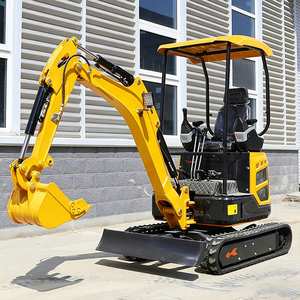 Miniexcavadora Compacta Nueva para el Hogar, Excavadora de Orugas de 1.8 Toneladas EPA, Miniexcavadora de 1 y 2 Toneladas con Motor de 5 Cilindros y Accesorios - Product Image 1