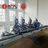 Scie à découper hydraulique CNC |   Haute efficacité propulsée par un moteur |   Structure en acier entièrement soudée, robuste |   Tronc de bois de grand diamètre personnalisable