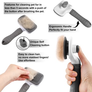 Cepillo para Pelo de Perro KingHon, Peine para Pulgas de Gato, Productos para Mascotas, Peine para el Cuidado del Pelo, Herramienta para el Cuidado del Pelo de Perros - Product Image 6