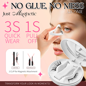 Boîte d'emballage personnalisée, <span class=keywords><strong>faux</strong></span> <span class=keywords><strong>cils</strong></span> magnétiques, en vison, étiquette privée, 3D, 100 pièces - Product Image 6
