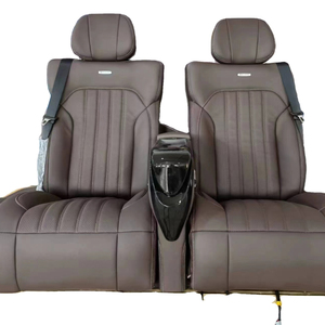 Nouveau Siège Arrière de Camping-Car en Cuir d'Origine avec Réglage Électrique du Dossier, Ventilation, Chauffage, Massage et Repose-Pieds - Product Image 1