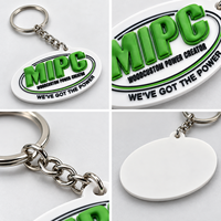 Porte-clés en caoutchouc PVC souple personnalisé Porte-clés en caoutchouc lettre cadeaux 3D
