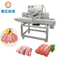 Máquina Cortadora de Pescado y Carne Fresca Automática de Alta Eficiencia, Cortadora de Pechuga de Pollo, Fileteadora de Salmón, 0.9t/h 2.2kW