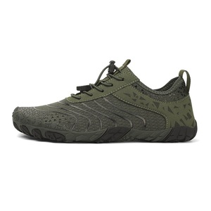 Chaussures légères pour hommes, couleur beige, à séchage rapide, avec système de lacets rapide et semelle antidérapante résistante à l'usure, pour la randonnée et la plage. - Product Image 4