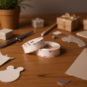 ริบบิ้นตกแต่ง ILAN ขนาด 2.2 ซม. x 2.7 ม. สำหรับงานประดิษฐ์และตกแต่ง - Product Image 2