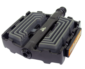 Pedales antideslizantes UFOR UF‑351 EMTB con cojín de goma y cuerpo de aluminio fundido a presión para bicicleta eléctrica - Product Image 2
