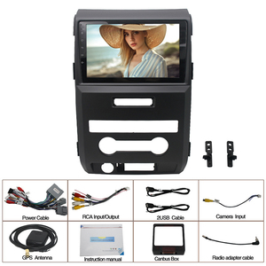 Radio con pantalla táctil para coche de 9 pulgadas para Ford F150 Raptor 2008 ~ 2014, reproductor estéreo Android de gama alta, navegador Gps, autorradio Multimedia - Product Image 3