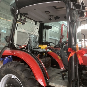 Cheap China-made agricultural tractor, mini tractor, 50HP 60HP 80HP 4-wheel drive agricultural tractor for sale - Product Image 3