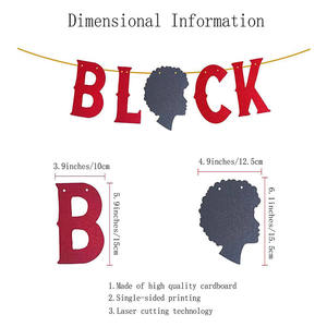 راية حفلات سوداء, راية شهيرة للتاريخ الأسود متوفرة باللون الأسود الجذاب - Product Image 5