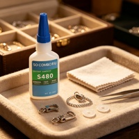 SUCAI Professioneller Hersteller 15MPa Hochfester Schnellbindender Superkleber CAS-Nr. 7085-85-0 Ethylcyanoacrylat für Elektronik