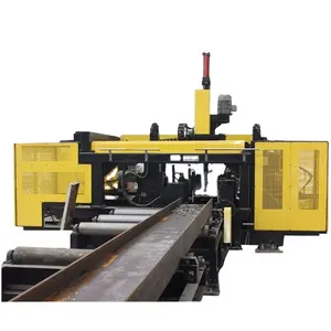 Automatic Intelligent SWZ1000 Series CNC 3D H Beam Drilling Machine suitable For Channel Iron Structure