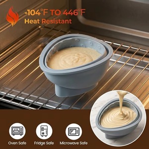 แม่พิมพ์ขนมผลไม้ซิลิโคนรูปสตรอว์เบอร์รี  แบบไม่ติดกระทะ ปลอดสาร BPA สำหรับทำขนมมูสและตกแต่ง - Product Image 4