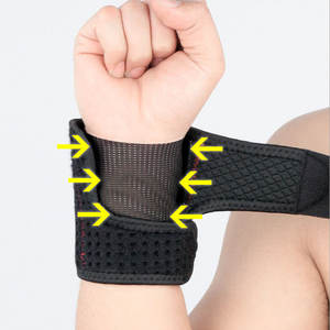 कार्पल सुरंग कलाई ब्रेस मेडिकल हैंड कलाई समर्थन बेल्ट ऑर्थोपेडिक कलाई समर्थन बेल्ट - Product Image 3