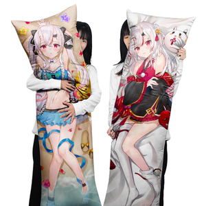 ปลอกหมอนข้างอนิเมะแบบยาวพิเศษ พิมพ์ลายตามสั่ง ตัวละครวีทูเบอร์ Hololive Nakiri Ayame สุดเซ็กซี่ - Product Image 1