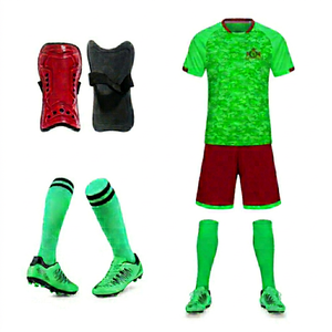 High Quality Custom Color 100% <b>Polyester</b> Men's Adult Soccer Uniform Kit Short Sleeve Quick Dry Breathable - Product Image 1