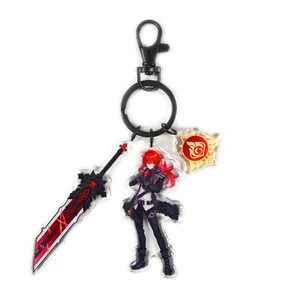 Genshin Impact Anime llavero Hu Tao Raiden Shogun <span class=keywords><strong>Ganyu</strong></span> Keqin Genshin Impack llavero Anime Original Dios joyería regalo - Product Image 4