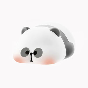 Lámpara Nocturna Creativa de <span class=keywords><strong>Mr</strong></span>. Panda Acostado, Linda, Recargable por USB y con Intensidad Regulable para Cuarto de Bebé y Habitaciones Infantiles - Product Image 1