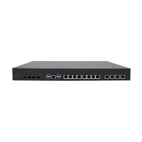 Serveur réseau routeur pare-feu 12 cœurs Xeon E5 2650 V4 2,2 GHz moins cher 8LAN 2*40g 100g SFP pare-feu Mikrotik PFsense VPN pris en charge