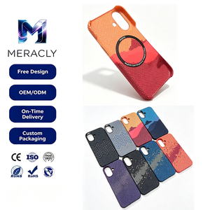 Nouvelles Coques de Téléphone à Motif Fibre de Carbone pour <span class=keywords><strong>iPhone</strong></span> 17 Air 16 15 14 Pro Max, Étuis Magnétiques Antichoc Ultra-Mince - Product Image 1