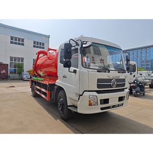รถบรรทุกถังดูดสิ่งปฏิกูลแบบกำหนดเอง Dongfeng 4x2 ขนาด 12 ลูกบาศก์เมตร สำหรับงานหนัก - Product Image 3