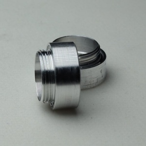 Aluminum Threaded Sleeve Precision CNC Machined Milling for Machining <b>Spacer</b> for Automotive and Electrical Assembly - Product Image 3