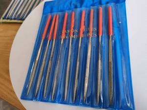Limes à aiguille diamantées de précision pour bijoux, jade, métal, bois – Kit d'outils de polissage et d'ébavurage manuel - Product Image 5