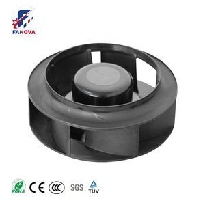 Ventilador Centrífugo de Resfriamento de Alta Velocidade DC 110V 250mm, Plástico, Baixo Ruído, Economia de Energia, Personalizável ODM/OEM para HVAC - Product Image 2