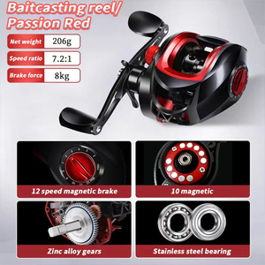 Nouveau <span class=keywords><strong>moulinet</strong></span> de pêche <span class=keywords><strong>spinning</strong></span> professionnel ultra-léger à rapport de transfert métallique pour la pêche en rivière au bar et au <span class=keywords><strong>brochet</strong></span> - Product Image 2