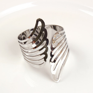 Hotel Angel Wings Plumas Servilleteros Ala de oro Color Preservación Chapado Servilleteros - Product Image 5